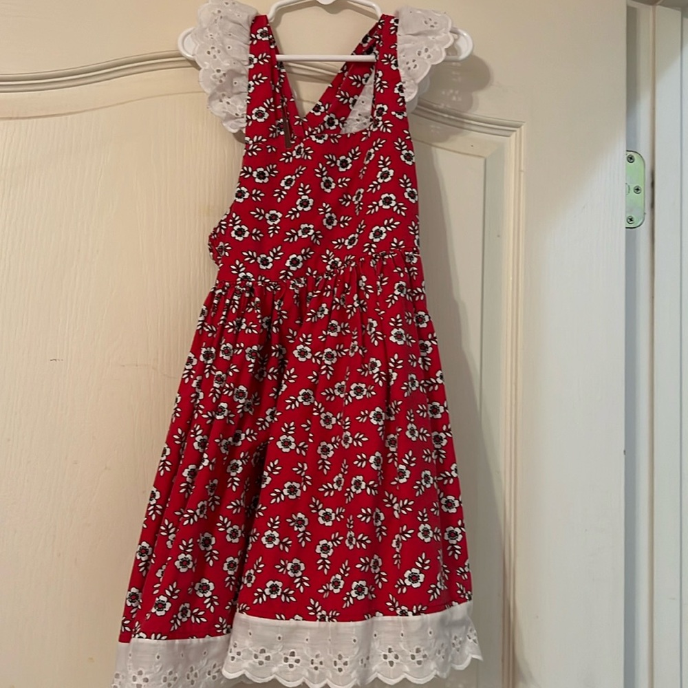 Red sundress